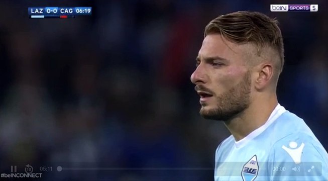 Immobile C. (Penalty) Goal HD - Lazio	1-0	Cagliari 22.10.2017