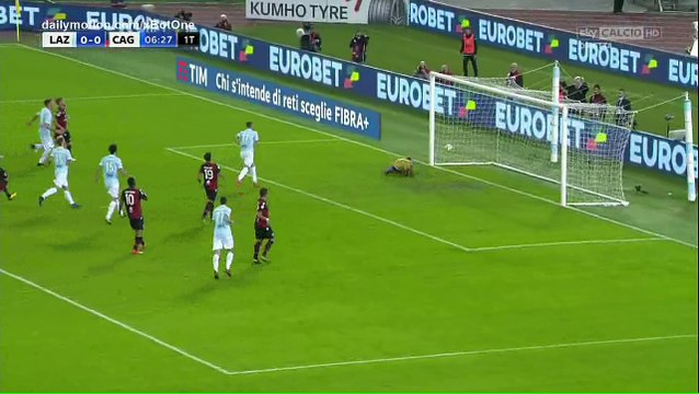 Ciro Immobile penalty Goal HD - Lazio 1 - 0 Cagliari - 22.10.2017 (Full Replay)