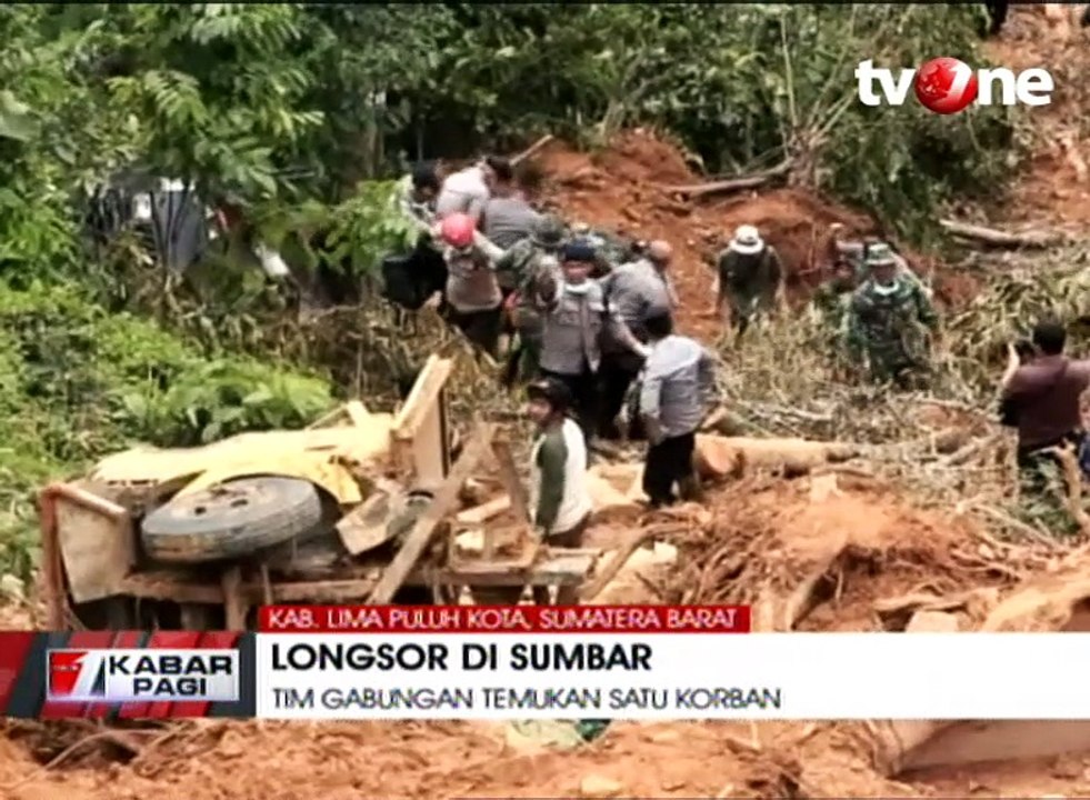 Tim Gabungan Temukan Lagi Korban Tewas Longsor Sumbar