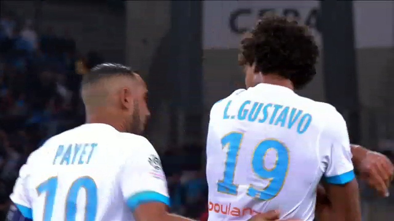 Luiz Gustavo Goal HD - Marseille	1-0	Paris SG 22.10.2017