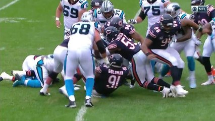 Bears stuff Cam Newton on 4th and 2