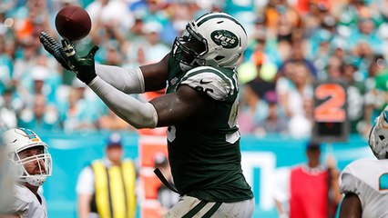 Muhammad Wilkerson picks off Cutler on Dolphins' own 1-yard line