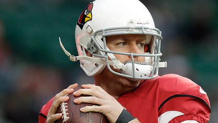 Palmer avoids Lamarcus Joyner, jump-passes to Jaron Brown