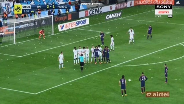Cavani Goal HD - Marseille 2-2 Paris SG 22.10.2017