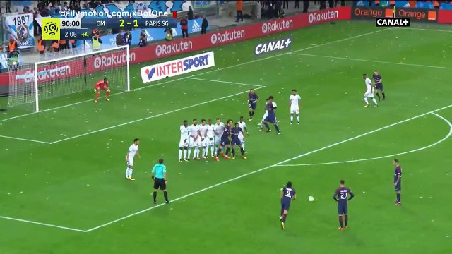 Edinson Cavani Goal HD - Marseille 2 - 2 Paris SG - 22.10.2017 (Full Replay)