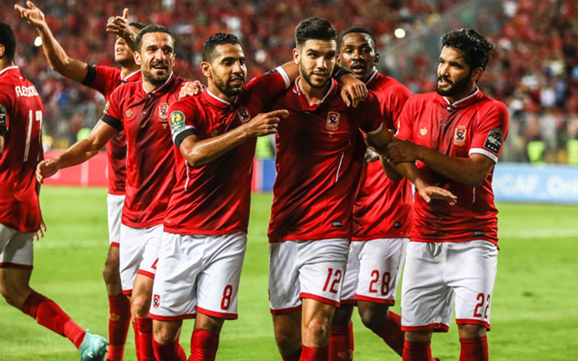 سداسية تاريخية للأهلي المصري أمام النجم الساحلي