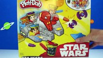 Play Doh STAR WARS Set With Millennium Falcon Playdo Can-Heads Toypals.tv