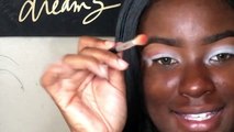 Dark Skin Detailed Glam Baddie Makeup   Makeup Tips For Beginners!
