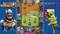 Clash Royale - OP Goblin Barrel Decks & Strategy for Arena 4, 5, 6, 7, 8 | Goblins Barrels 3 Elixir!