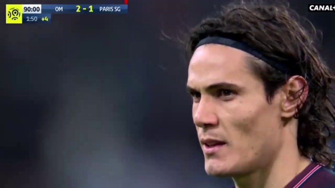 Edinson Cavani  Super Goal HD - Marseille 2-2 Paris SG - 22.10.2017