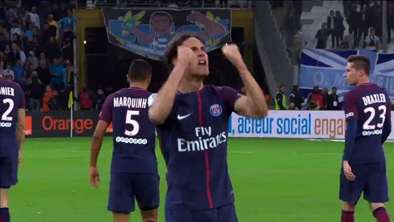 Edinson Cavani Goal HD - Marseille	2-2	Paris SG 22.10.2017