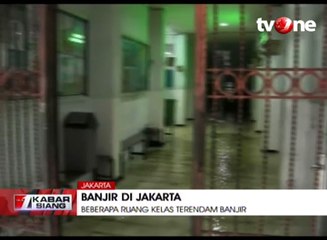 Banjir di Bukit Duri, Beberapa Ruang Kelas SMAN 8 Terendam