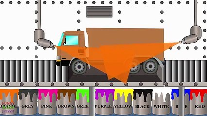 Learn Colors With Camion Coloring Truck Video Learning For Kids Funny Kids Channel