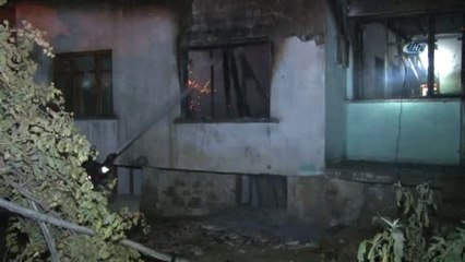 Metruk Binada Çıkan Yangın 1 Saatte Kontrol Altına Alındı