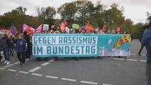 Berlín, sede de una marcha multitudinaria contra la llegada de la ultraderecha al Parlamento