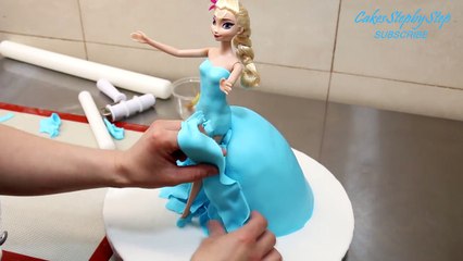 How To Make a Frozen ELSA Disney PRINCESS Cake/Torta Frozen