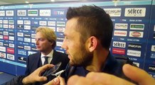 de Vrij in mixed zone dopo Lazio-Cagliari 3-0