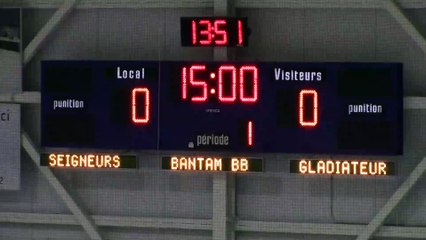 Glads vs Seigneurs, 1iere période, 2017-10-21