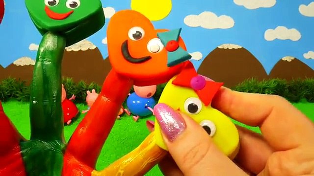 Сердечки С глазками Учим цвета Пластилин Плей до Поем песню Семья пальчиков Развивающее видео Детям