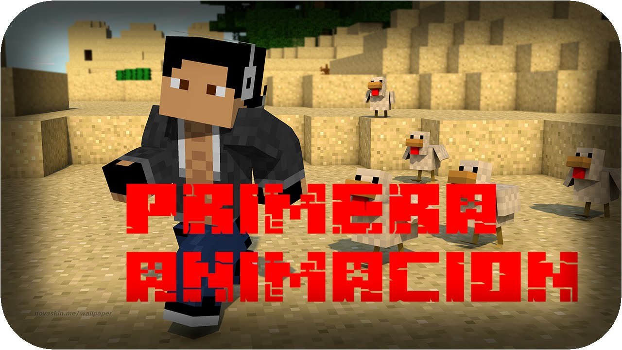 Primera animacion 3D de minecraft | manuxelrey