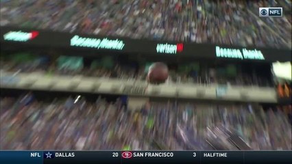 Eli Apple breaks up deep, would-be TD catch by Doug Baldwin