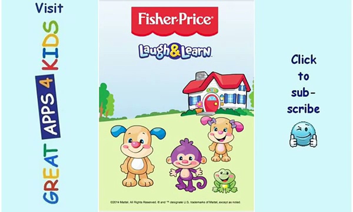 Laugh and Learn Learning Letters Puppy | Abc Song, 123, Shapes, Colors and Fun Songs & Rhymes