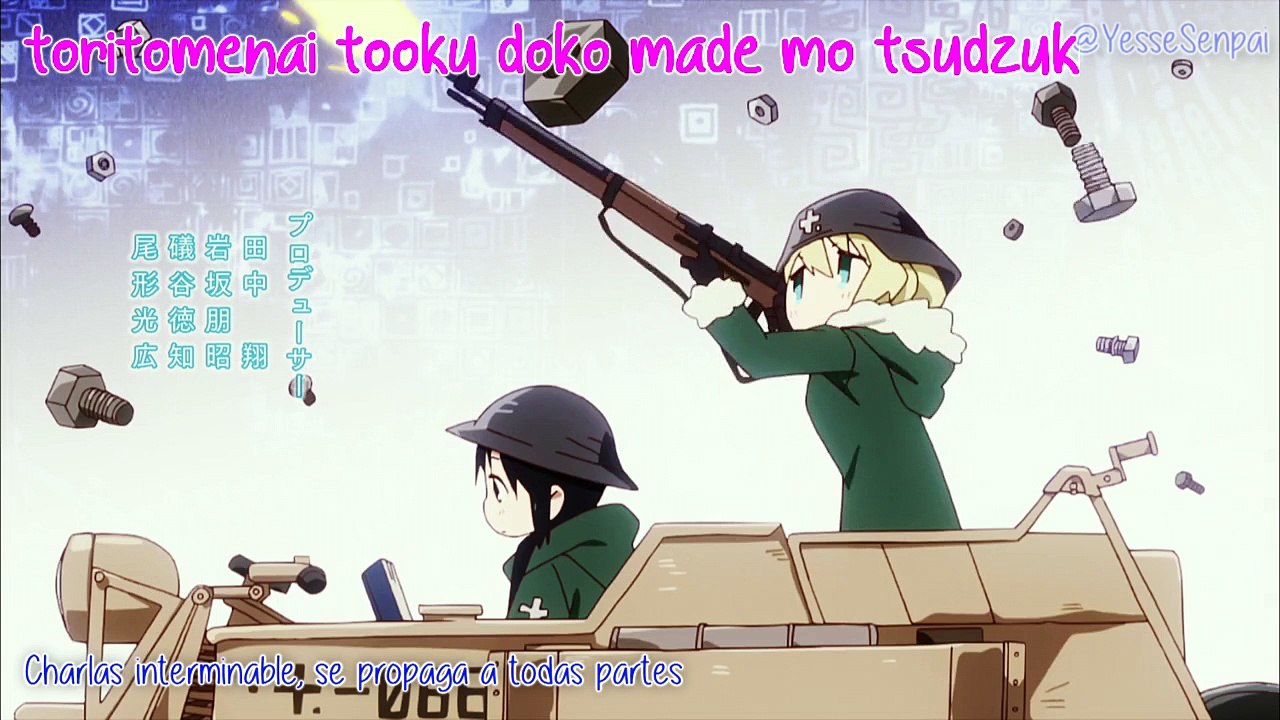 Shoujo Shuumatsu Ryokou OP/Opening SUB ESPAÑOL HD [1080p] - Ugoku, Ugoku (少女終末旅行 OP) By YesseSenpai