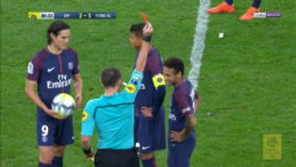 Neymar sent off in Le Classique