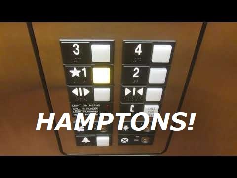 OTIS series 1 hydraulic elevators at Hampton Inn, Norfolk NE