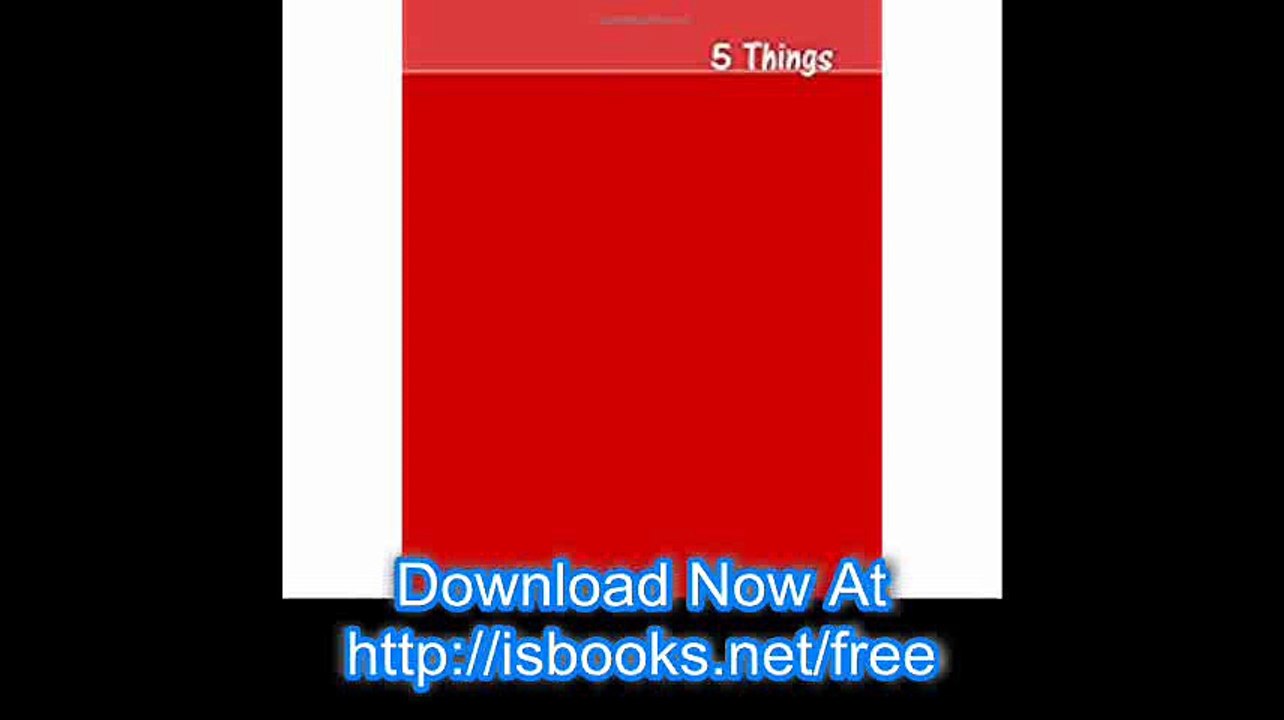 5 Things Journal - Gratitude, Hope, Knowledge, Pay it Forward, Good Moments Medium Ruled, Soft Cover, 6 x 9 Journal, Red, 365 Dated Pages
