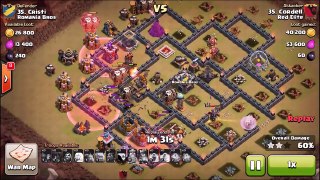 Clash Of Clans | 3 WAYS TO QUEEN WALK AT TH9 [GOLALOON, DRAGON, GOHOWI]