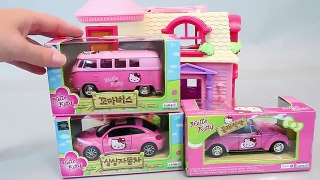Baby Cars Toys Tayo The Little Bus Hello Kitty Cars Toy Surprise Eggs