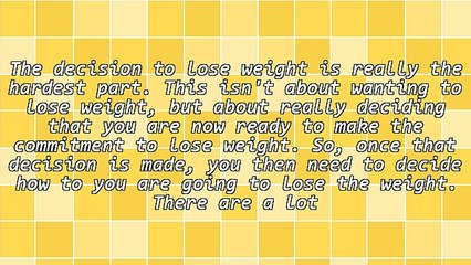3 Tips To Make Losing Weight A Little Easier