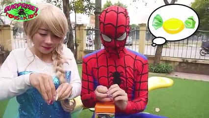 Frozen Elsa Pregnant Giant Monsters vs Doctor Dracula! Batman Spiderman Marvel Superhero Real Life