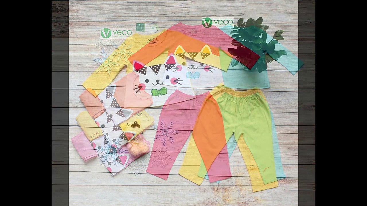 QUẦN ÁO TRẺ EM XUẤT KHẨU GIÁ SỈ - BỘ SƯU TẬP THU ĐÔNG CHÚ MÈO XINH XẮN