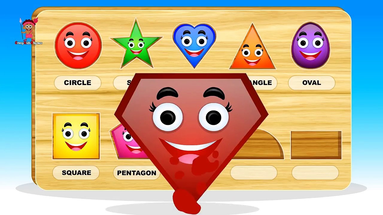 Learn Colors and Shapes with Kids Wooden Tree Toy for Toddler Learning Shapes Educational Videos