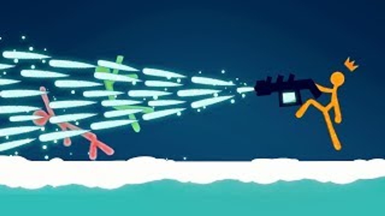 KWEBBELKOP-EXTREME ICE GUN STICK FIGHT! (Stick Fight #5)