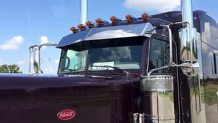 Black Cherry 2016 389 Peterbilt Owner Operator Top of the Line!