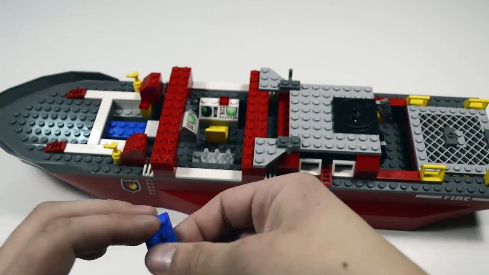 lego fire boat 7207
