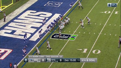 New York Giants make big stop on fourth-and-goal