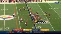 Ben Roethlisberger sees Vance McDonald over the middle, completes pass for 28 yards