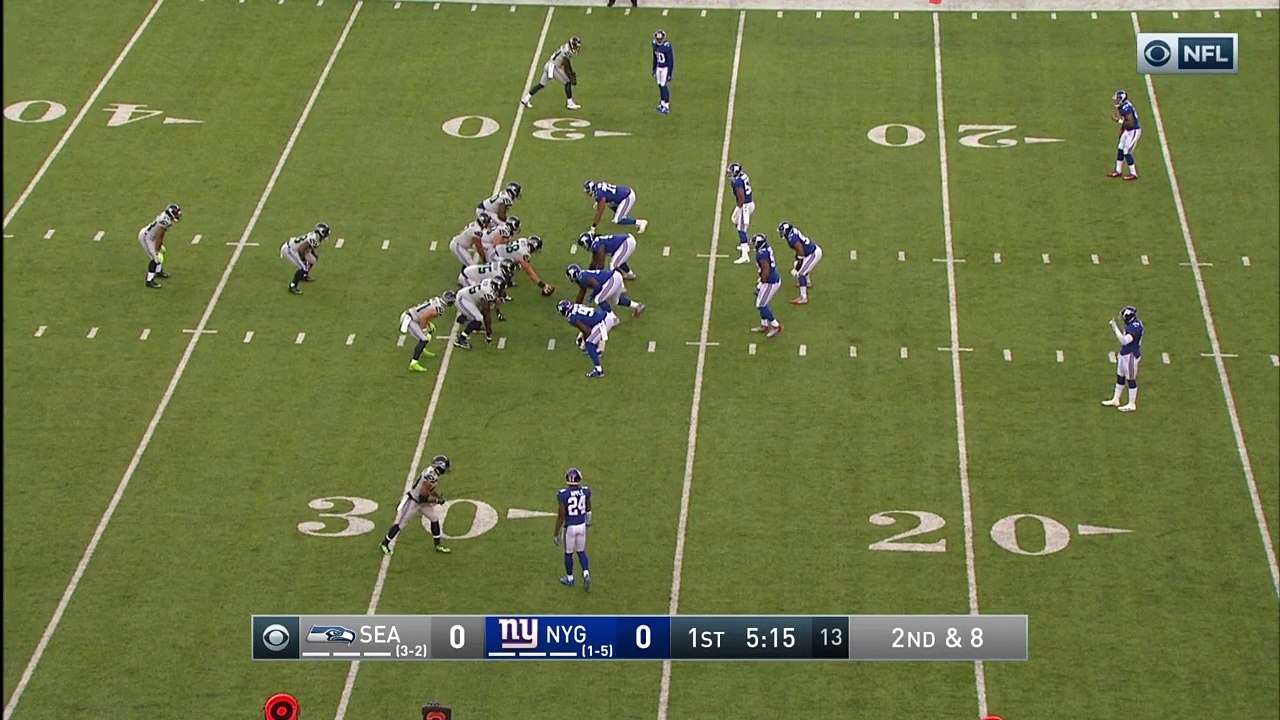 Seattle Seahawks rookie wide receiver Amara Darboh's fourth catch of the season goes for big first down