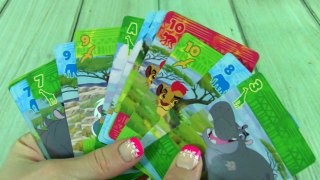 The Lion Guard GO FISH Card Game! Protect the Pridelands with Kion, Bunga, Ono, Beshte, & Fuli! Di