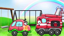 The TERRIBLE Behavior of Wheely CAR! Family CARS goes CRAZY! Cartoons About Cars Playland #117