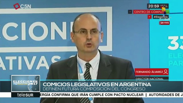 Director Nacional Electoral argentino pide paciencia a ciudadanos