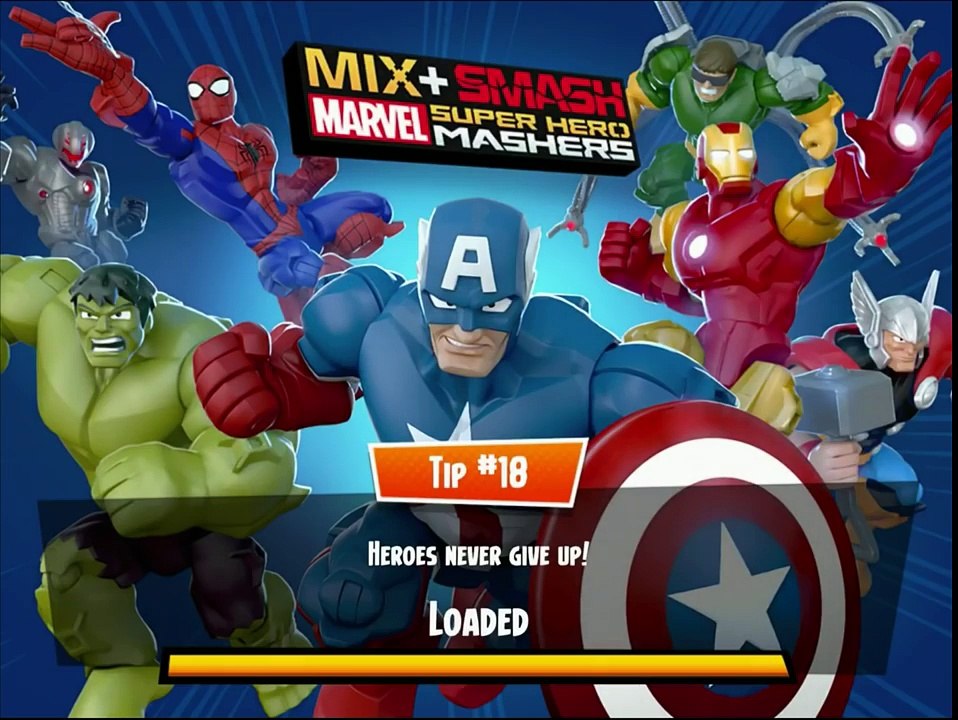 Mix + Smash Marvel Super Hero Mashers - Mash Up The Ultimate Hero (iOS/iPad Gameplay)