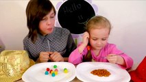 Обычная Еда против Мармелада Челлендж / Real Food vs Gummy Food - Candy Challenge