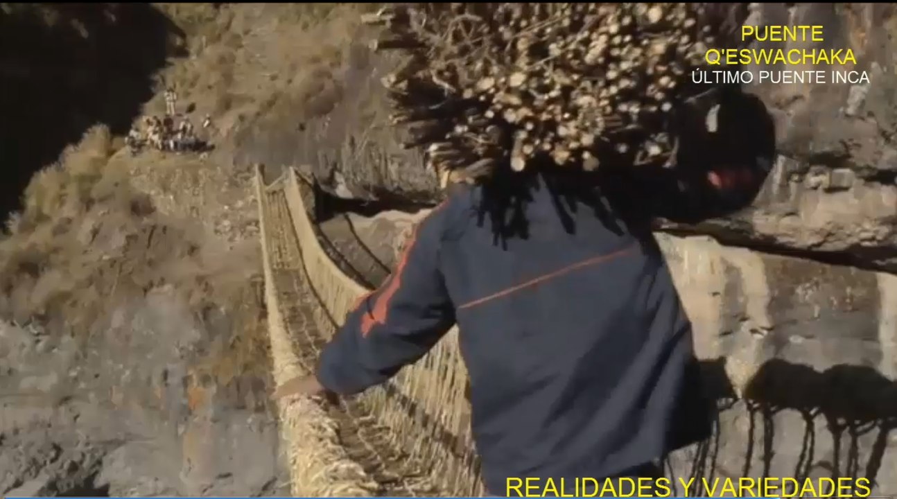 PUENTE Q'ESWACHAKA: ÚLTIMO PUENTE INCA - PUENTE COLGANTE Q'ESWACHAKA