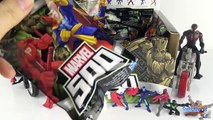 Marvel 500 Boite Complète Série 7 Spider-man Pochettes Surprise Figurines Jouet Toy Review Hasbro