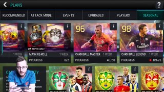 FIFA Mobile Carnibal Master Lukas Podolski 96 RM Set Completion and Review! Carnibal Exchange Pack